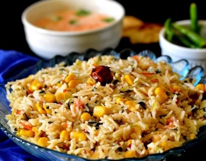 Corn Methi Pulav