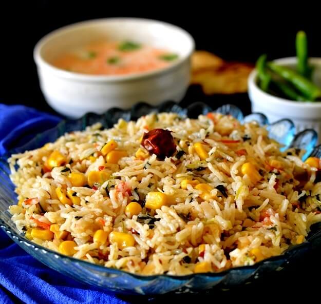 Corn Methi Pulav